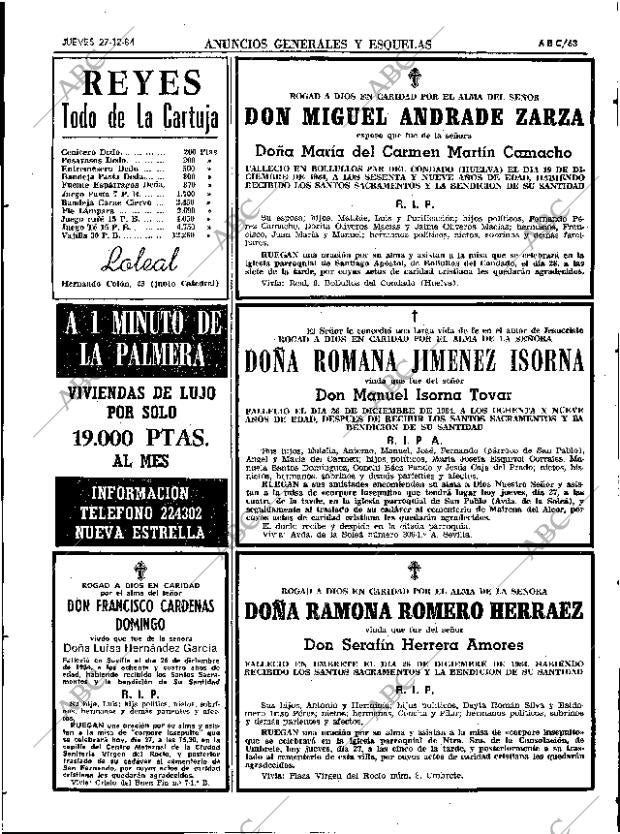 ABC SEVILLA 27-12-1984 página 63