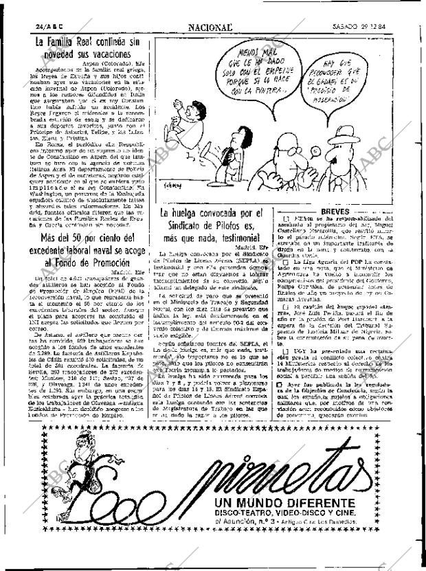 ABC SEVILLA 29-12-1984 página 24