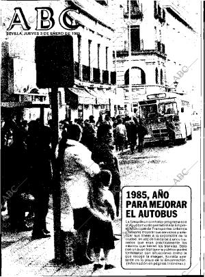 ABC SEVILLA 03-01-1985 página 1