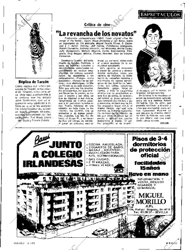 ABC SEVILLA 03-01-1985 página 63