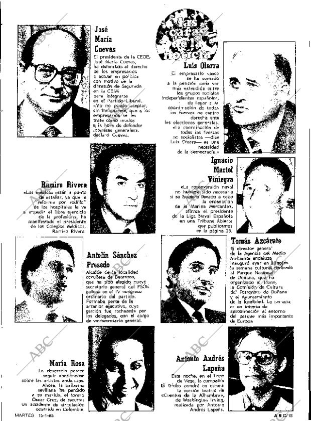 ABC SEVILLA 15-01-1985 página 15