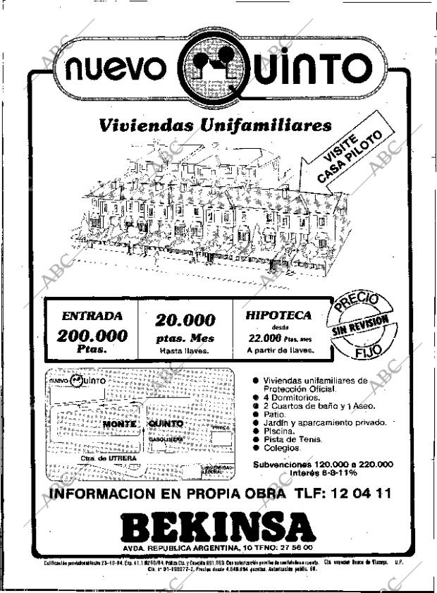 ABC SEVILLA 15-01-1985 página 16