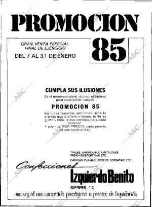 ABC SEVILLA 15-01-1985 página 2