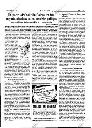 ABC MADRID 16-01-1985 página 17