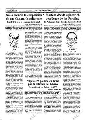 ABC MADRID 16-01-1985 página 23