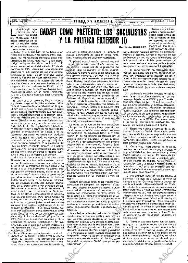 ABC MADRID 16-01-1985 página 28
