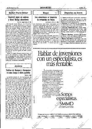 ABC MADRID 16-01-1985 página 57