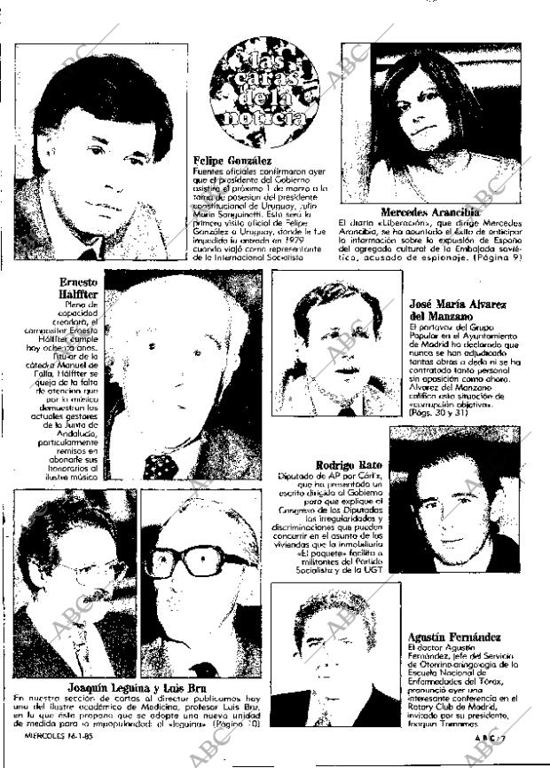 ABC MADRID 16-01-1985 página 7