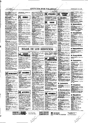 ABC MADRID 16-01-1985 página 74