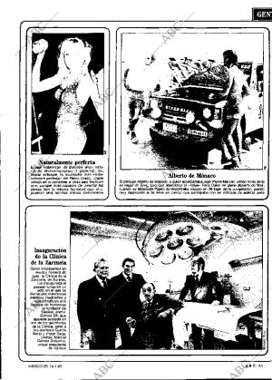 ABC MADRID 16-01-1985 página 83
