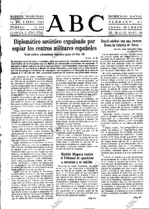 ABC MADRID 16-01-1985 página 9