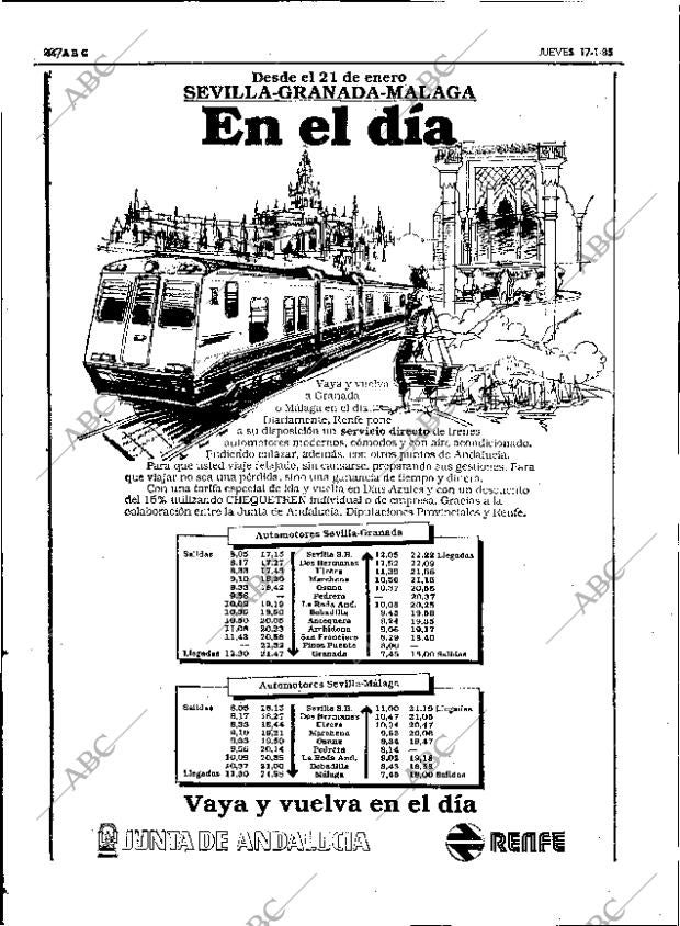 ABC SEVILLA 17-01-1985 página 44