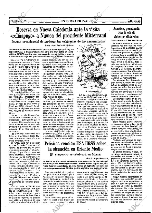 ABC MADRID 18-01-1985 página 25