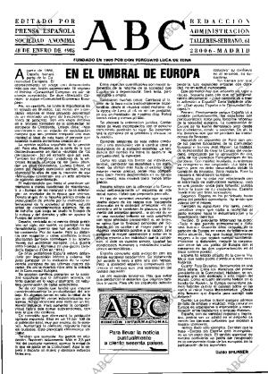 ABC MADRID 18-01-1985 página 3