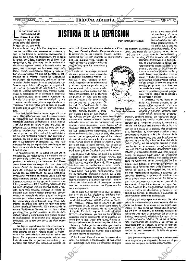 ABC MADRID 18-01-1985 página 47