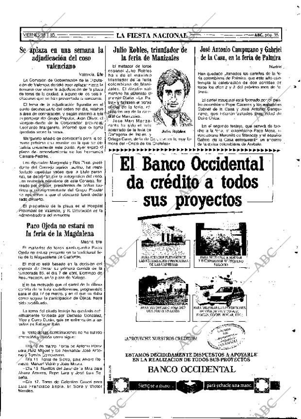 ABC MADRID 18-01-1985 página 55