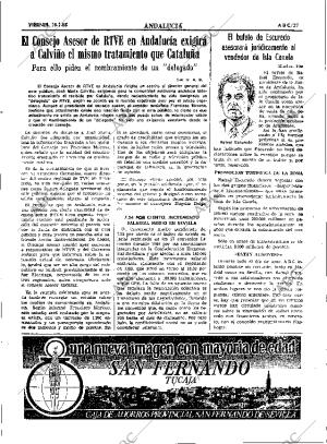 ABC SEVILLA 18-01-1985 página 27