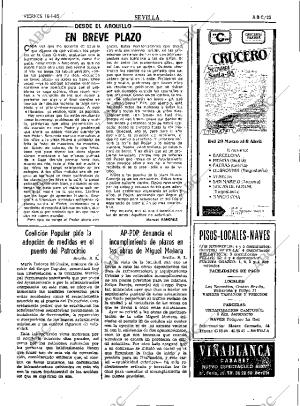ABC SEVILLA 18-01-1985 página 33