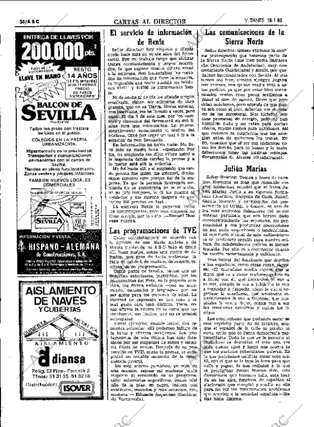 ABC SEVILLA 18-01-1985 página 38