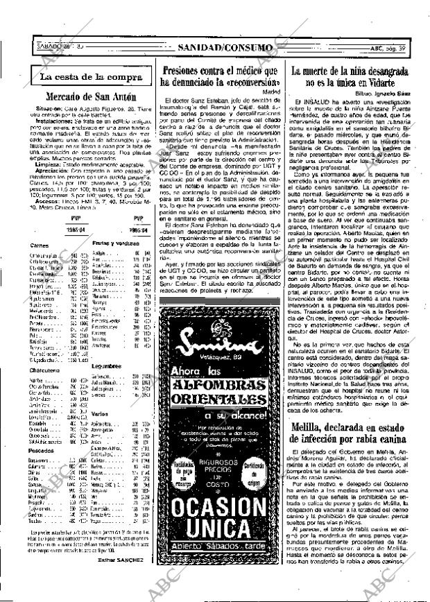 ABC MADRID 26-01-1985 página 39