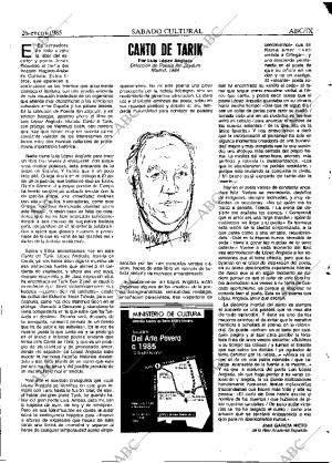 ABC MADRID 26-01-1985 página 55