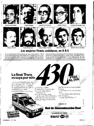 ABC SEVILLA 27-01-1985 página 11