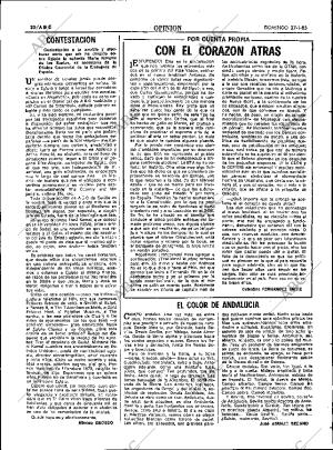 ABC SEVILLA 27-01-1985 página 20