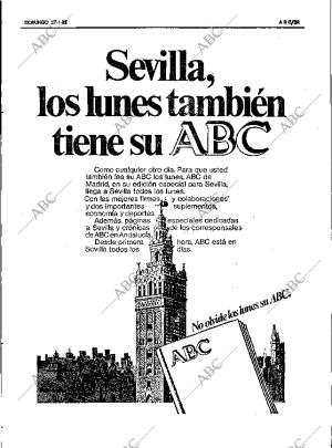 ABC SEVILLA 27-01-1985 página 29