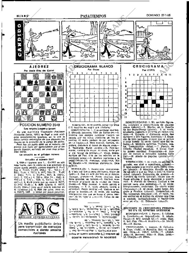 ABC SEVILLA 27-01-1985 página 80