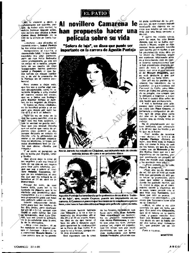 ABC SEVILLA 27-01-1985 página 87