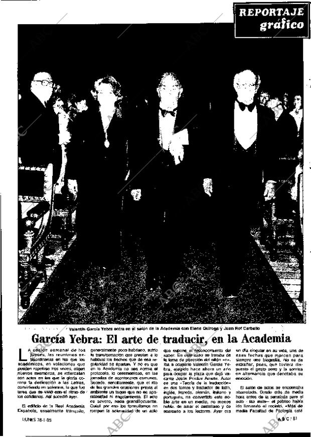 ABC MADRID 28-01-1985 página 81