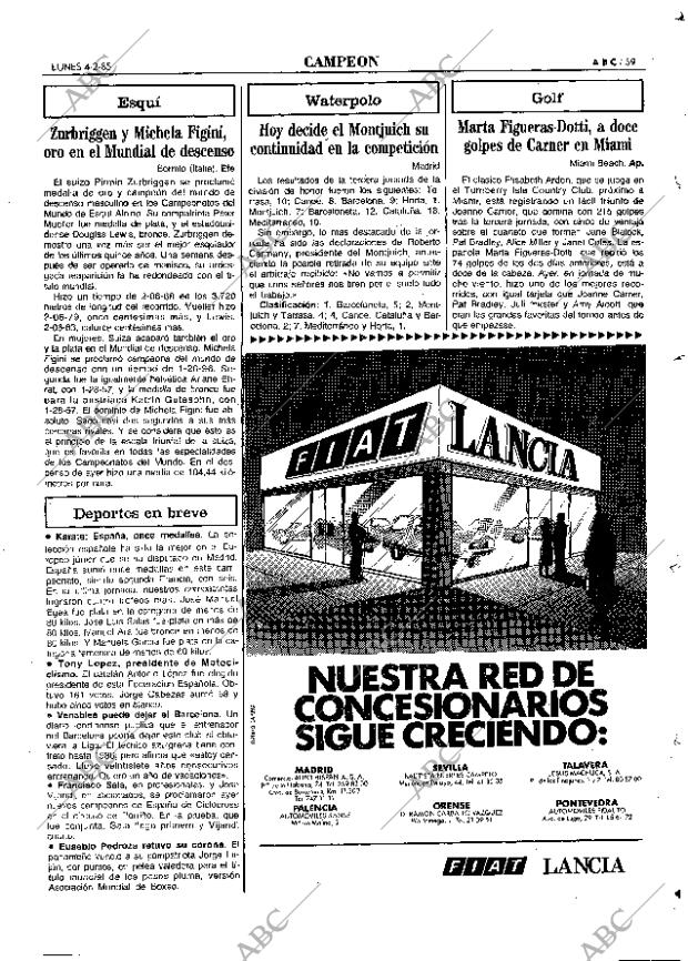 ABC MADRID 04-02-1985 página 59