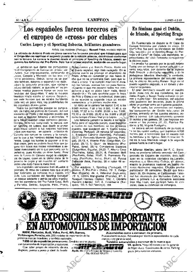 ABC MADRID 04-02-1985 página 60