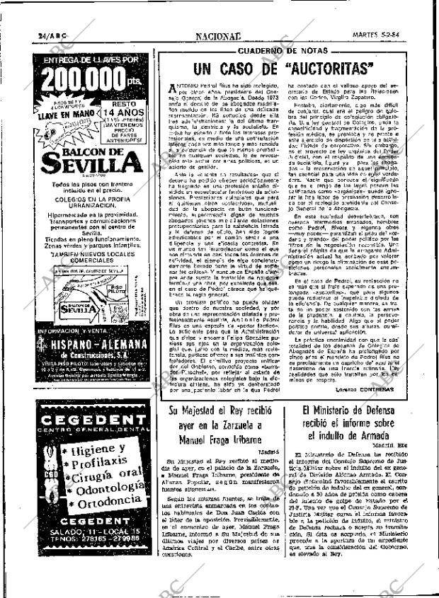 ABC SEVILLA 05-02-1985 página 24