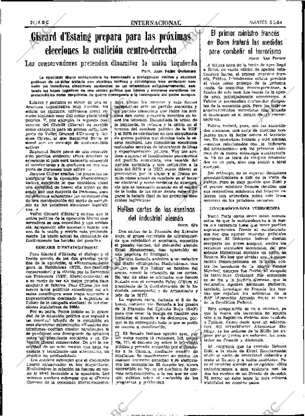 ABC SEVILLA 05-02-1985 página 26