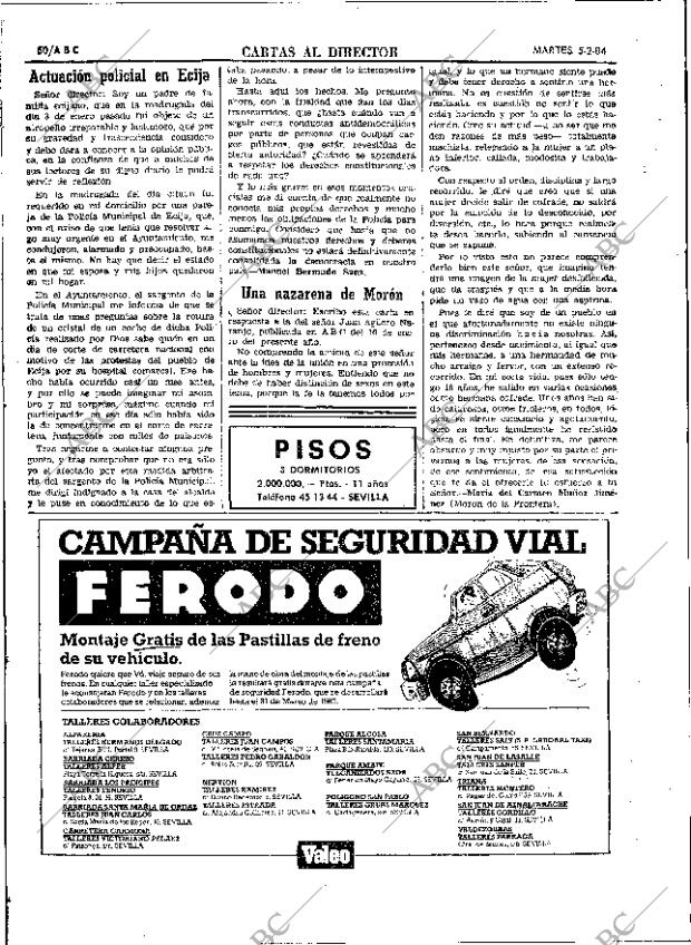 ABC SEVILLA 05-02-1985 página 50