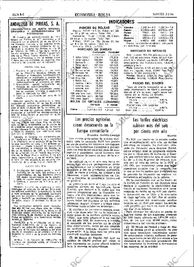 ABC SEVILLA 05-02-1985 página 52
