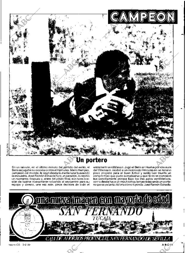 ABC SEVILLA 05-02-1985 página 81