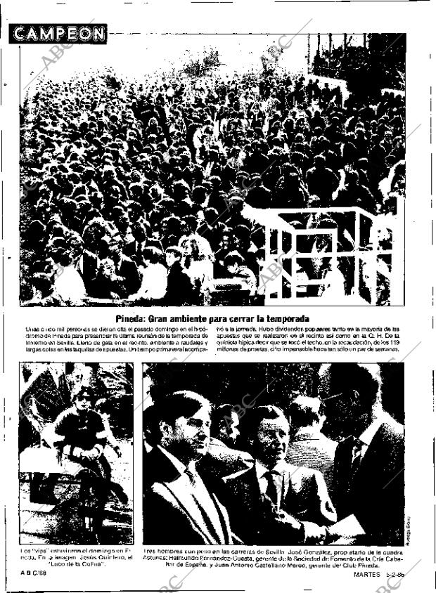 ABC SEVILLA 05-02-1985 página 88