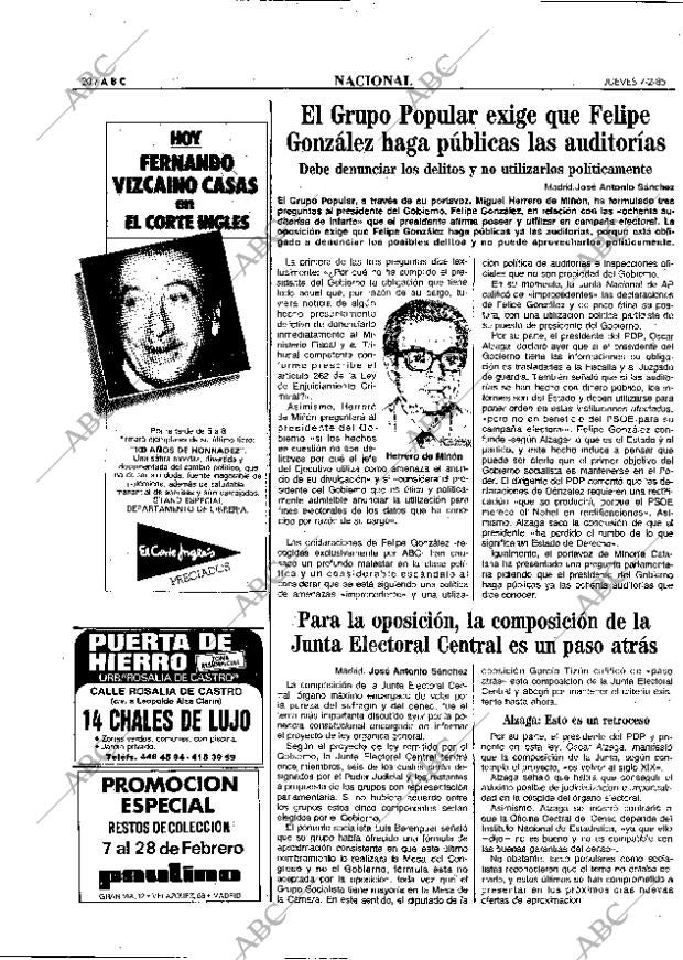 ABC MADRID 07-02-1985 página 20