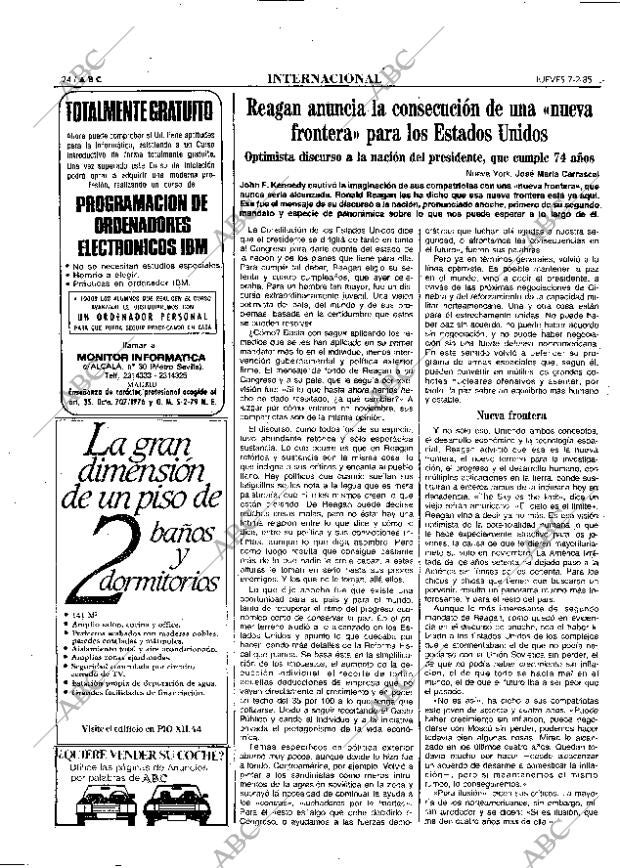 ABC MADRID 07-02-1985 página 24