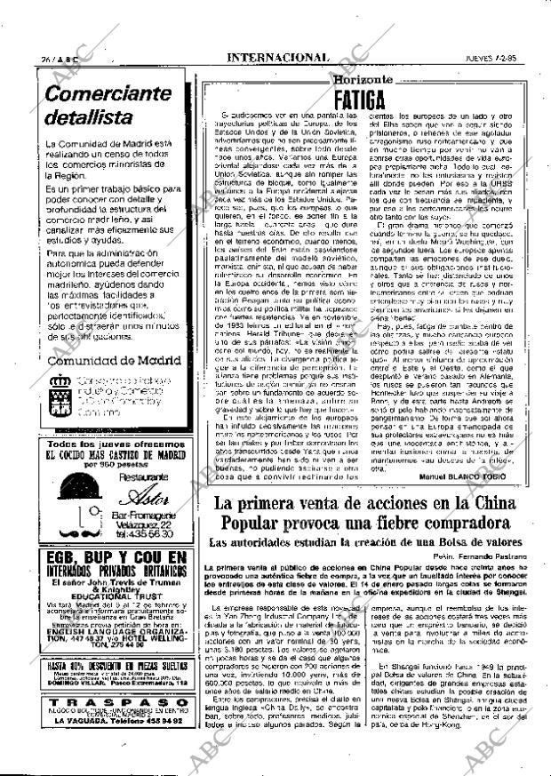 ABC MADRID 07-02-1985 página 26