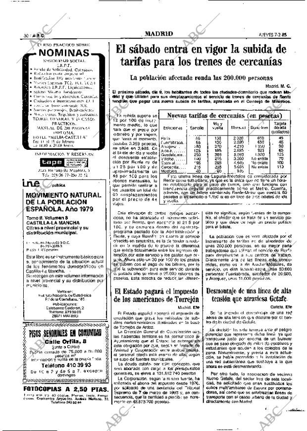 ABC MADRID 07-02-1985 página 30