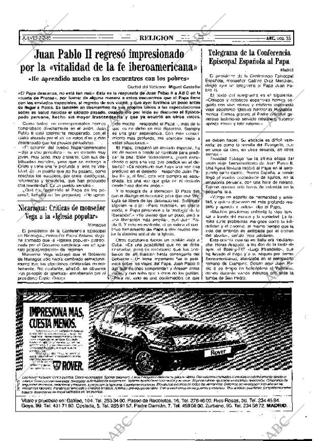 ABC MADRID 07-02-1985 página 33