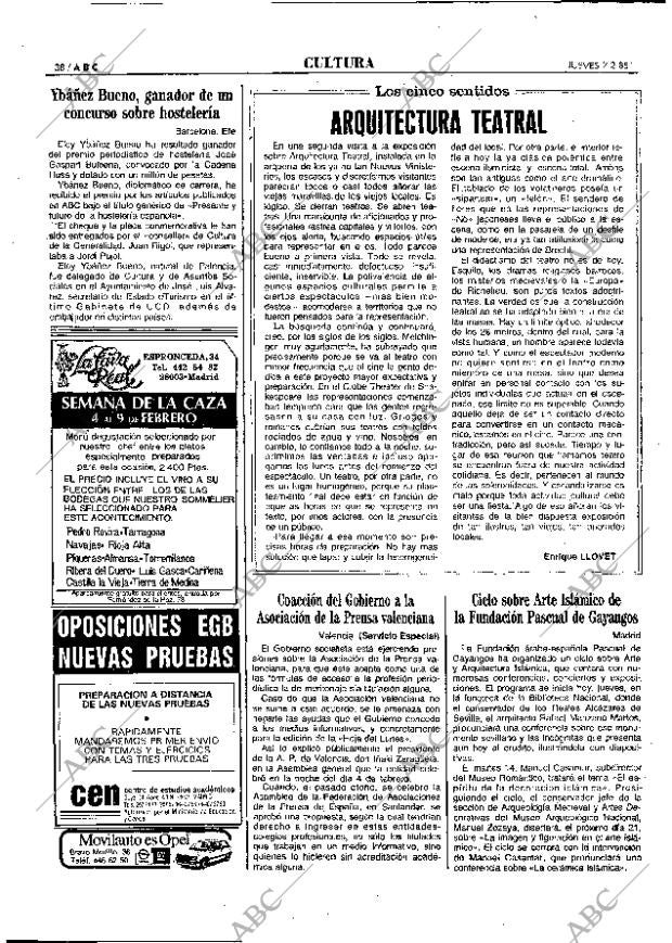 ABC MADRID 07-02-1985 página 38