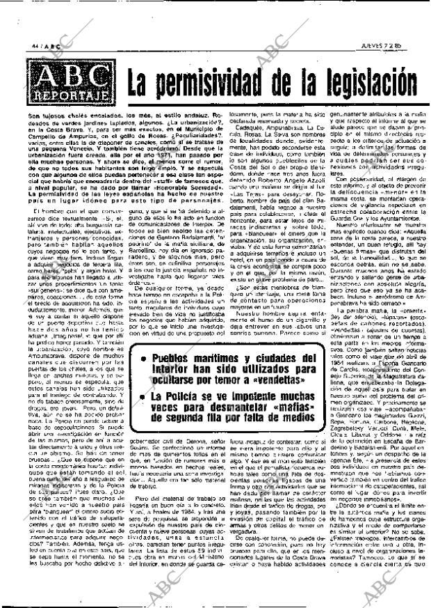 ABC MADRID 07-02-1985 página 44