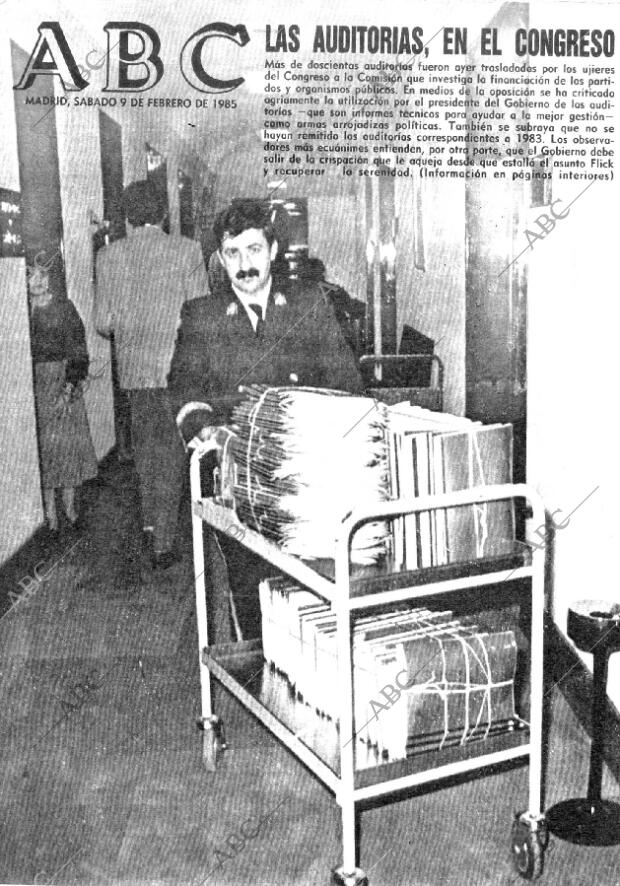 ABC MADRID 09-02-1985 página 1