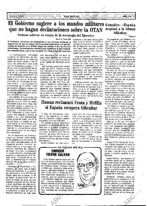 ABC MADRID 09-02-1985 página 15