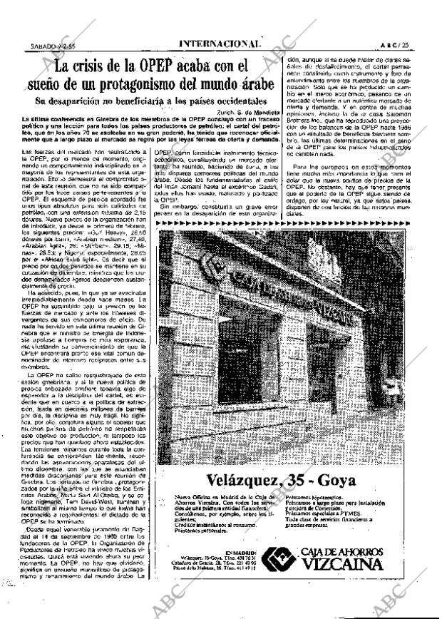 ABC MADRID 09-02-1985 página 25