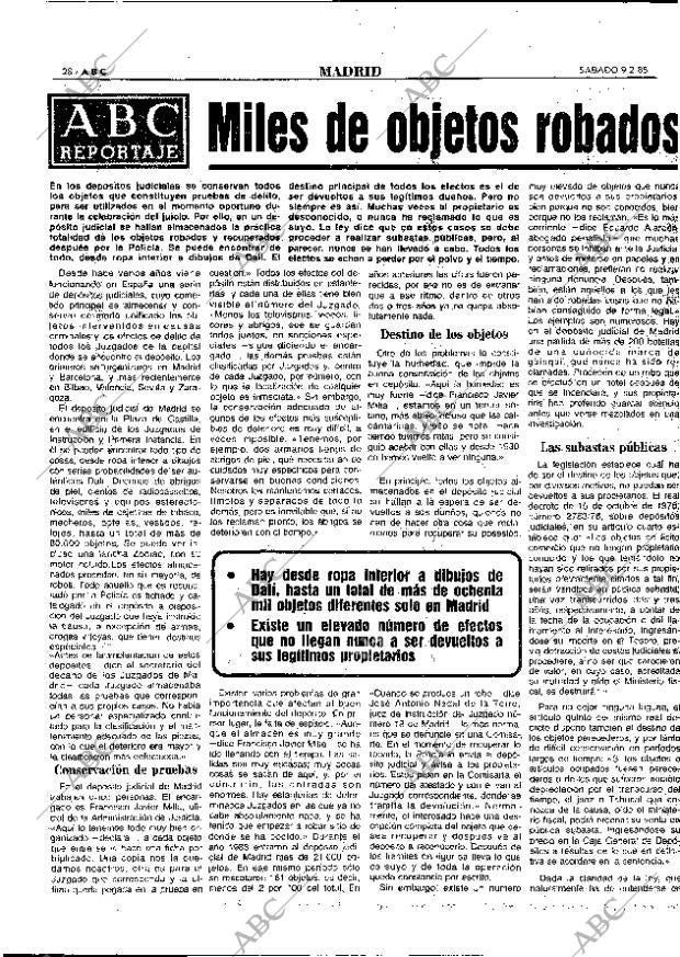 ABC MADRID 09-02-1985 página 28